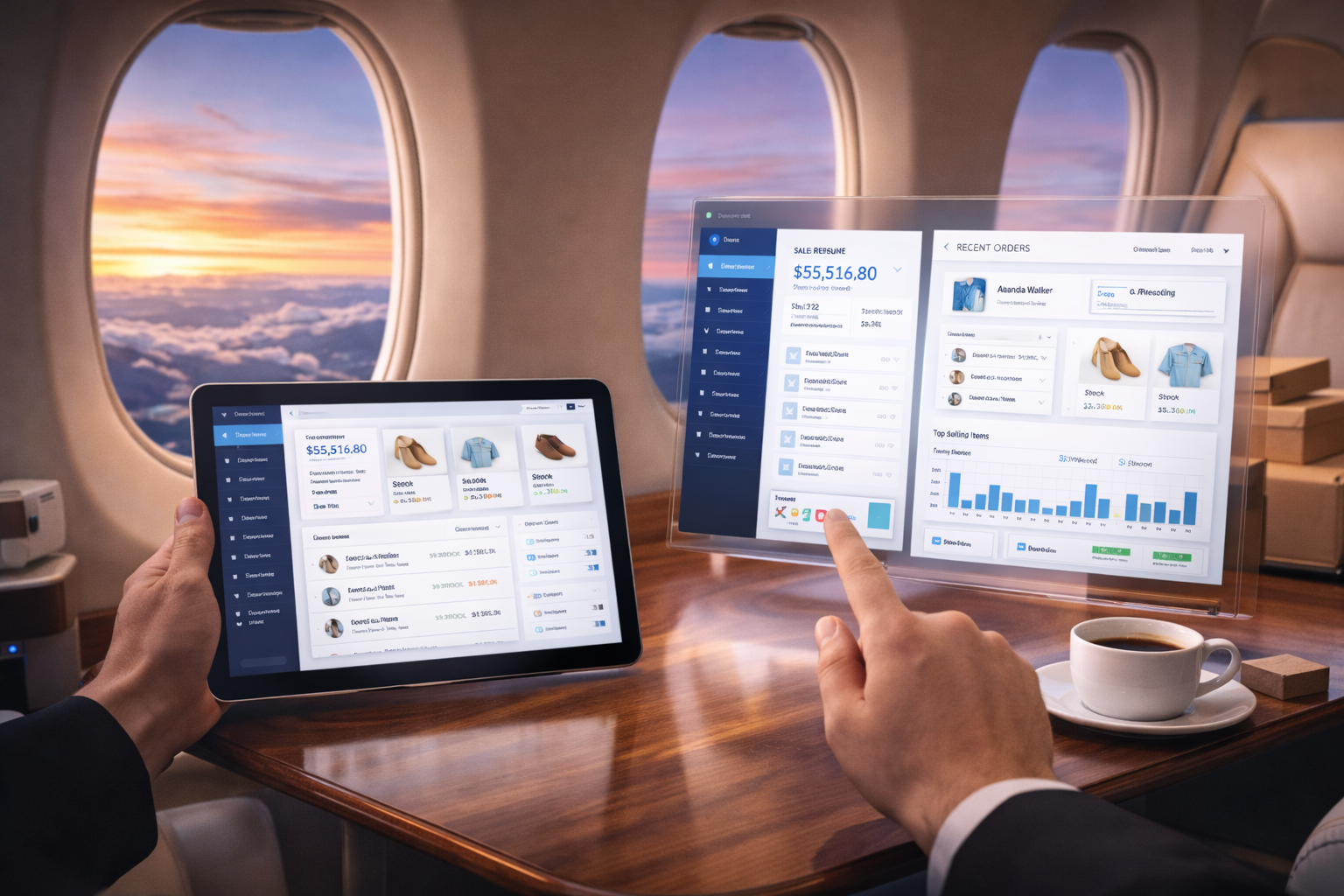 Admin dashboard